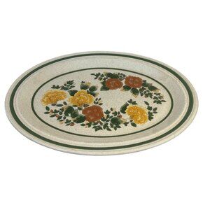 Royal Doulton Serving Platter Autumn Morn Lambeth Stoneware Oval 13.5 x 10" Engl